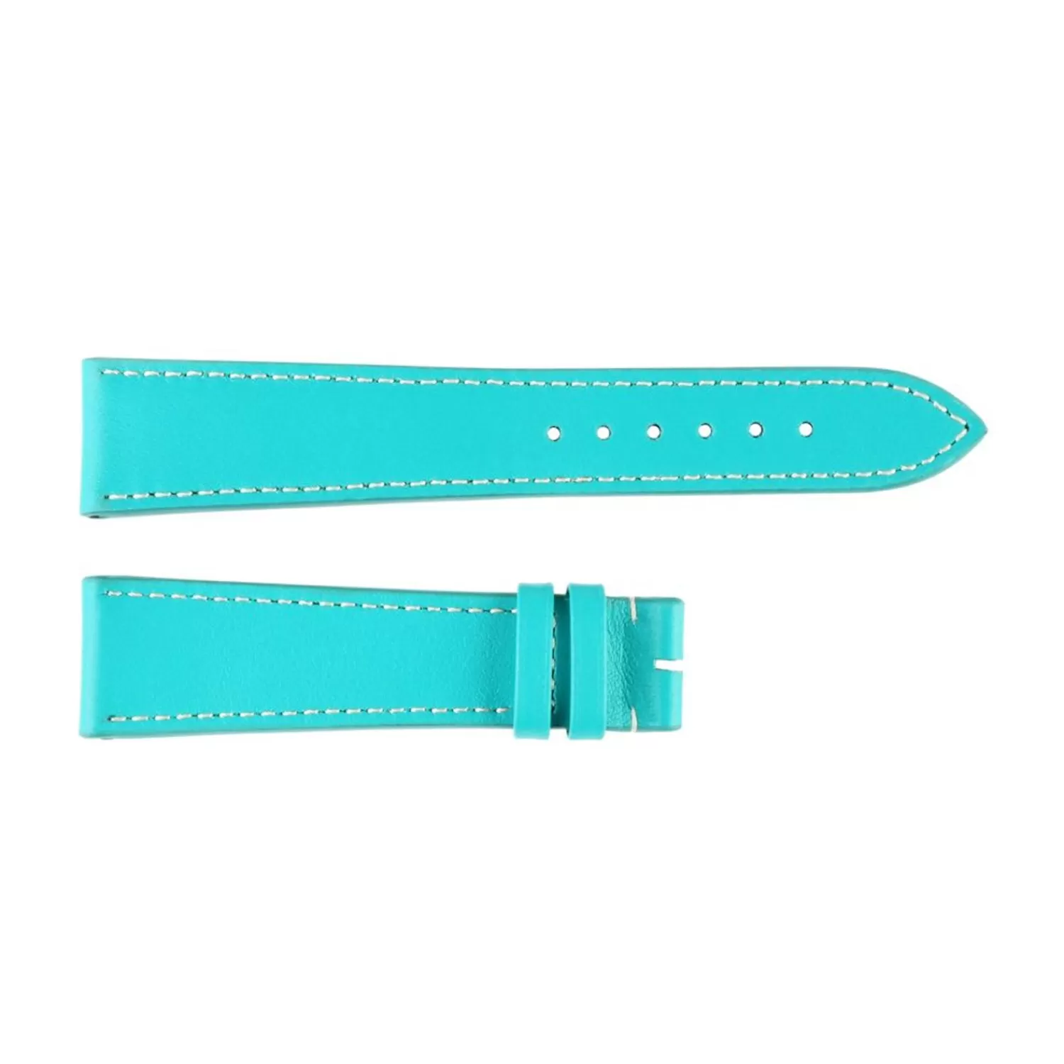 Laederrem Turkis Med Hvide Syninger, Storrelse M*Steinhart Watches Flash Sale