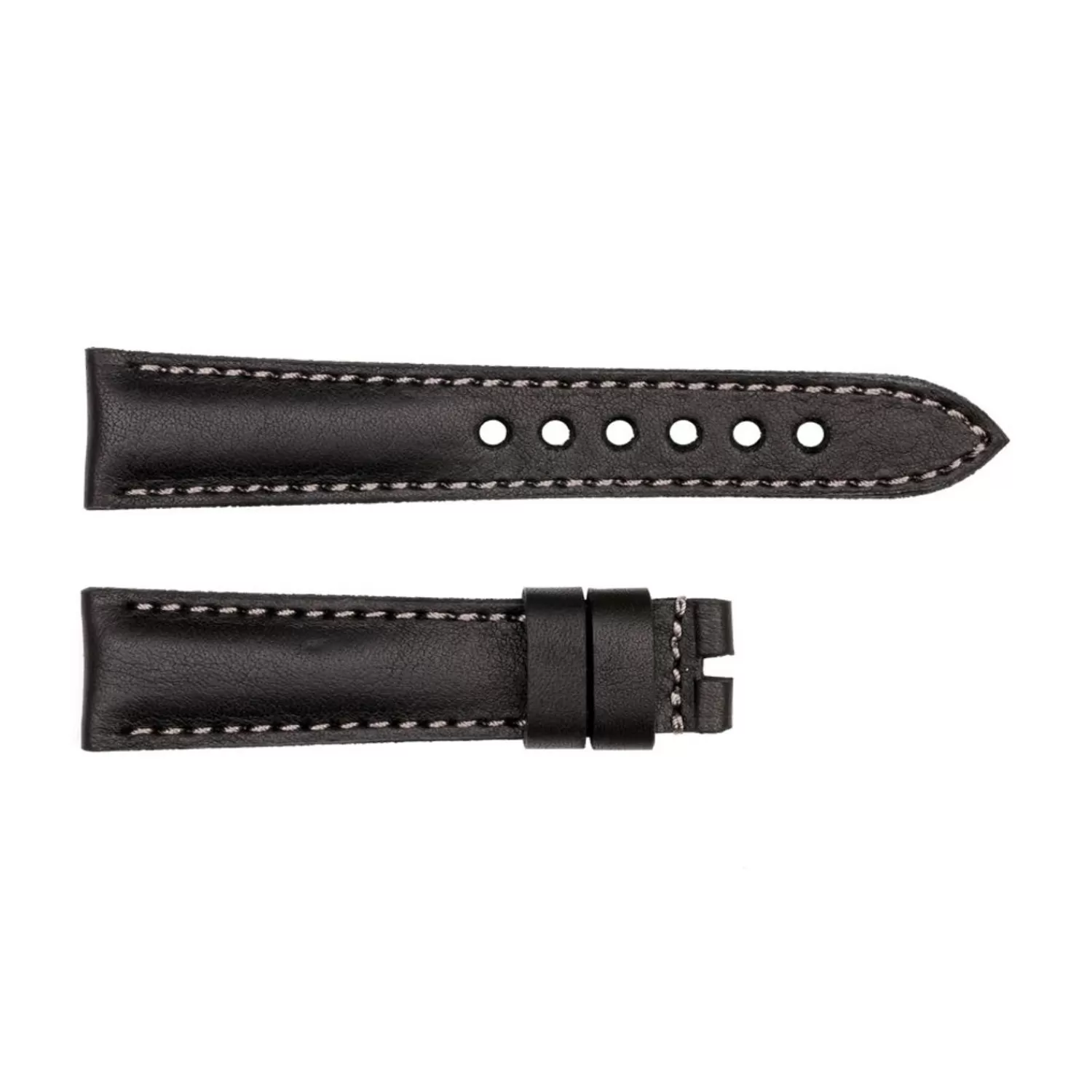 Lederband Schwarz Fur Flight Timer Black Grose L*Steinhart Watches Online