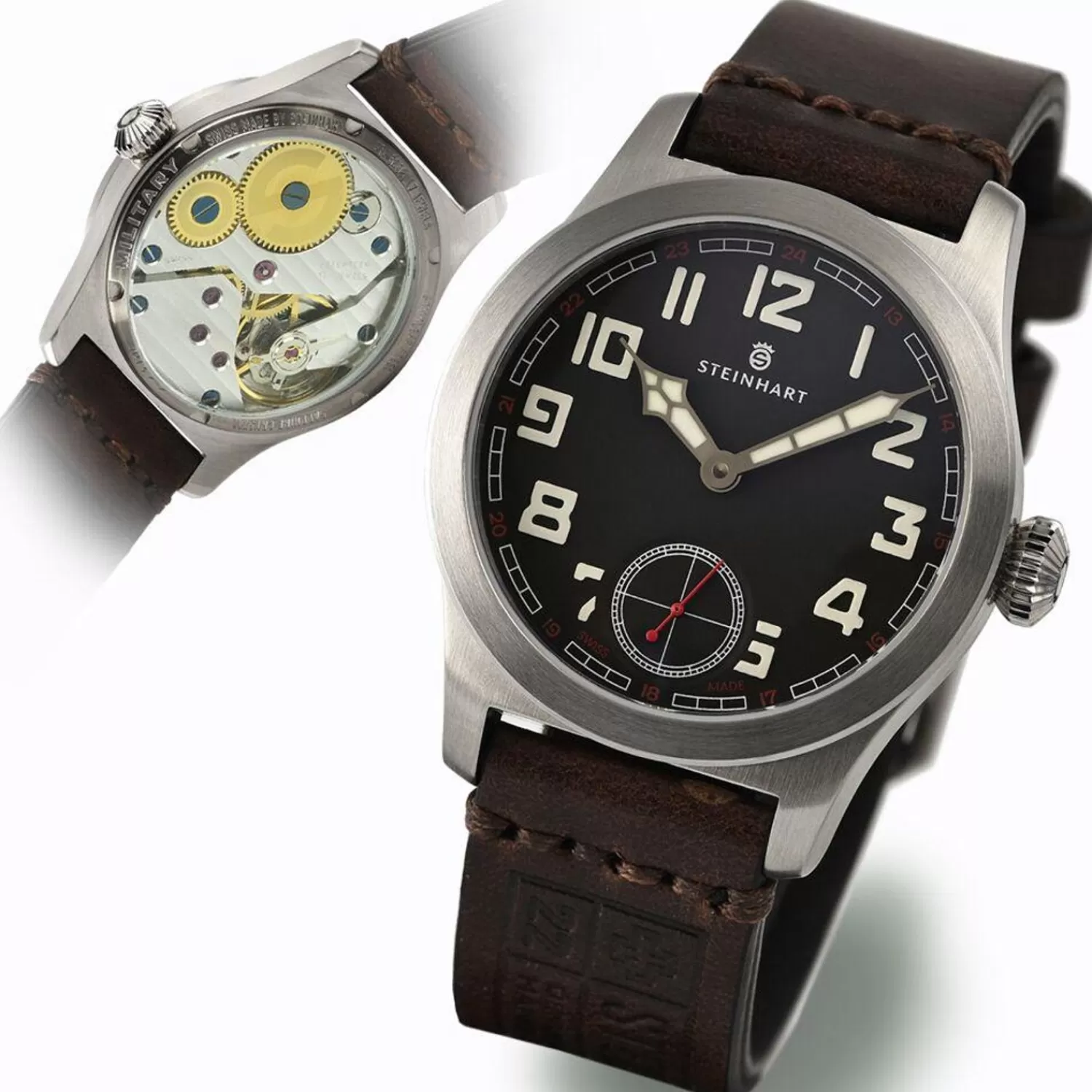 Militaer 42 Handoprulning*Steinhart Watches Fashion