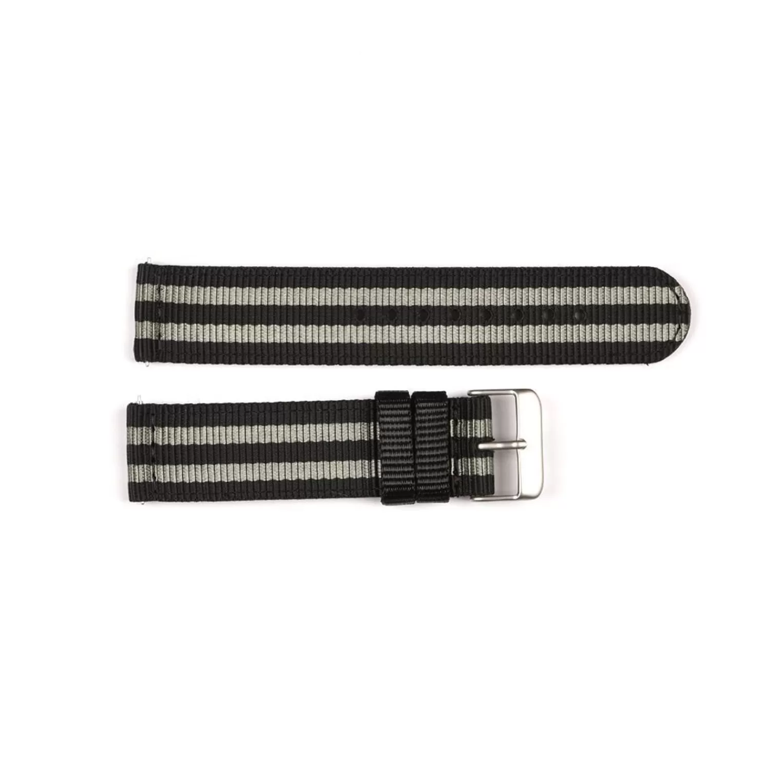 Nato-Strop Sort/Gra*Steinhart Watches Best