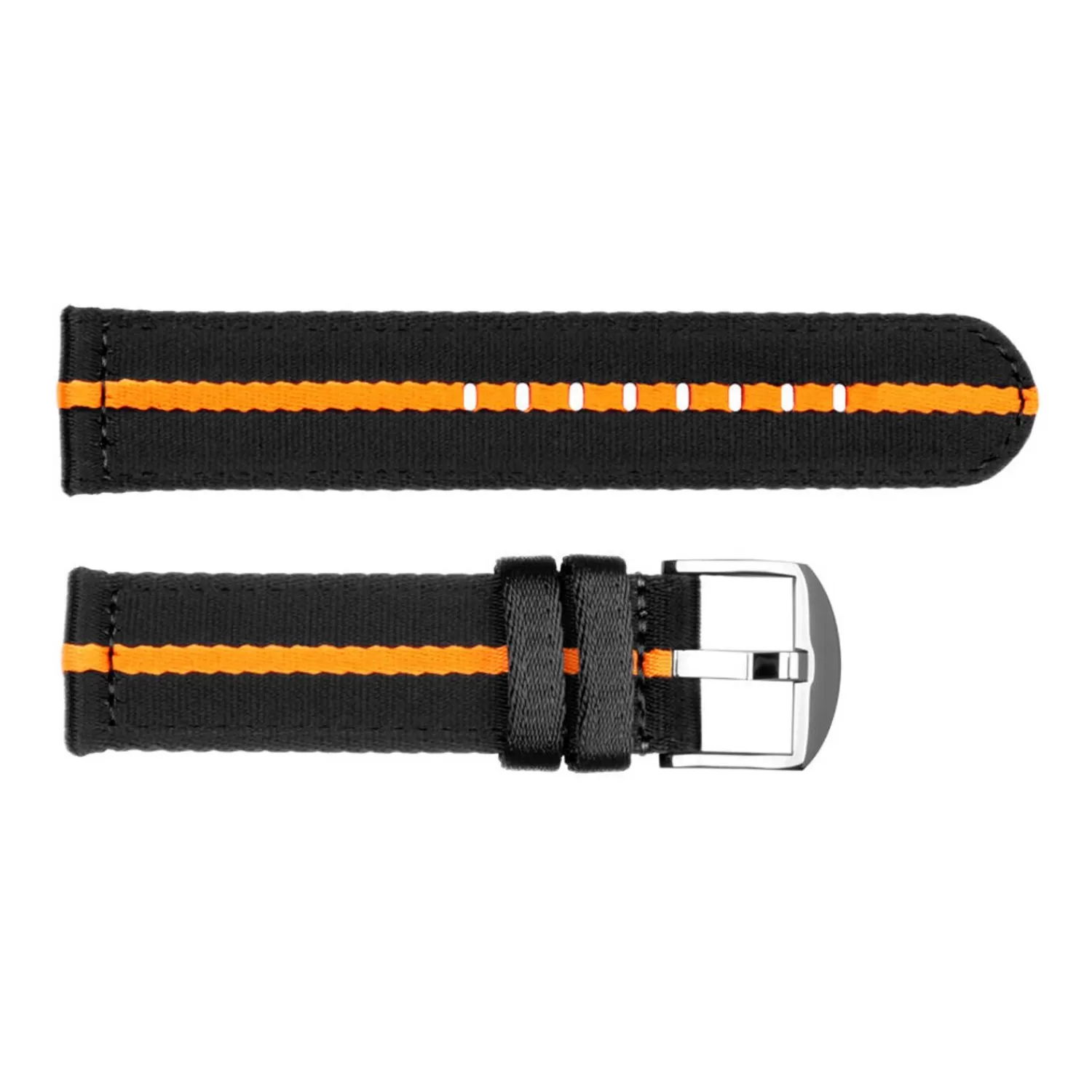 Nato-Strop Sort/Orange*Steinhart Watches Fashion