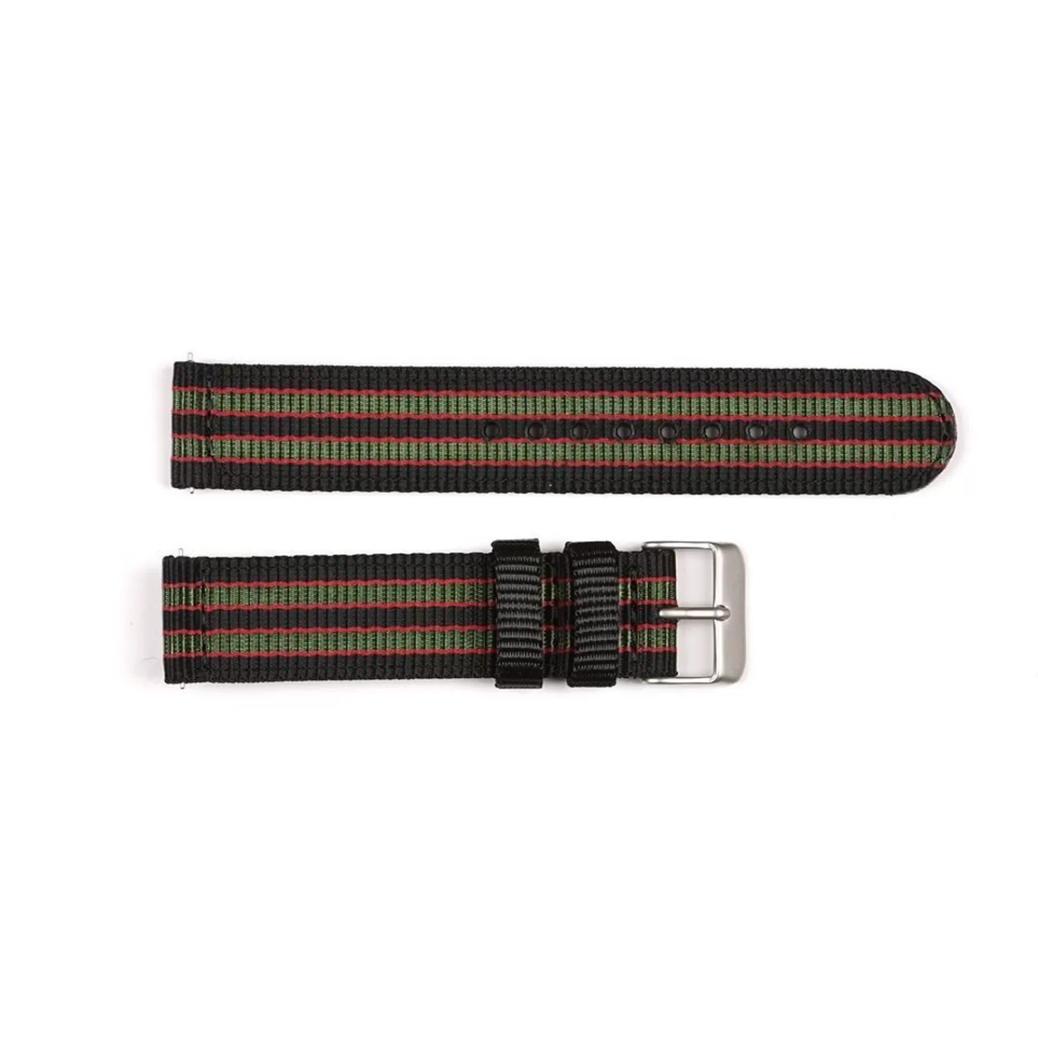 Nato-Strop Sort/Rod/Gron*Steinhart Watches Sale