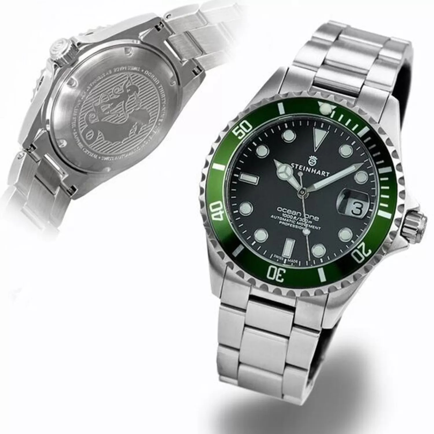 Ocean 39 Green Diver Watch*Steinhart Watches Sale