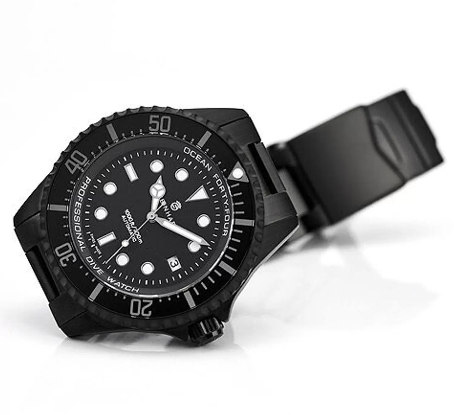 Ocean 44 Automatisk Sort Dlc*Steinhart Watches Cheap