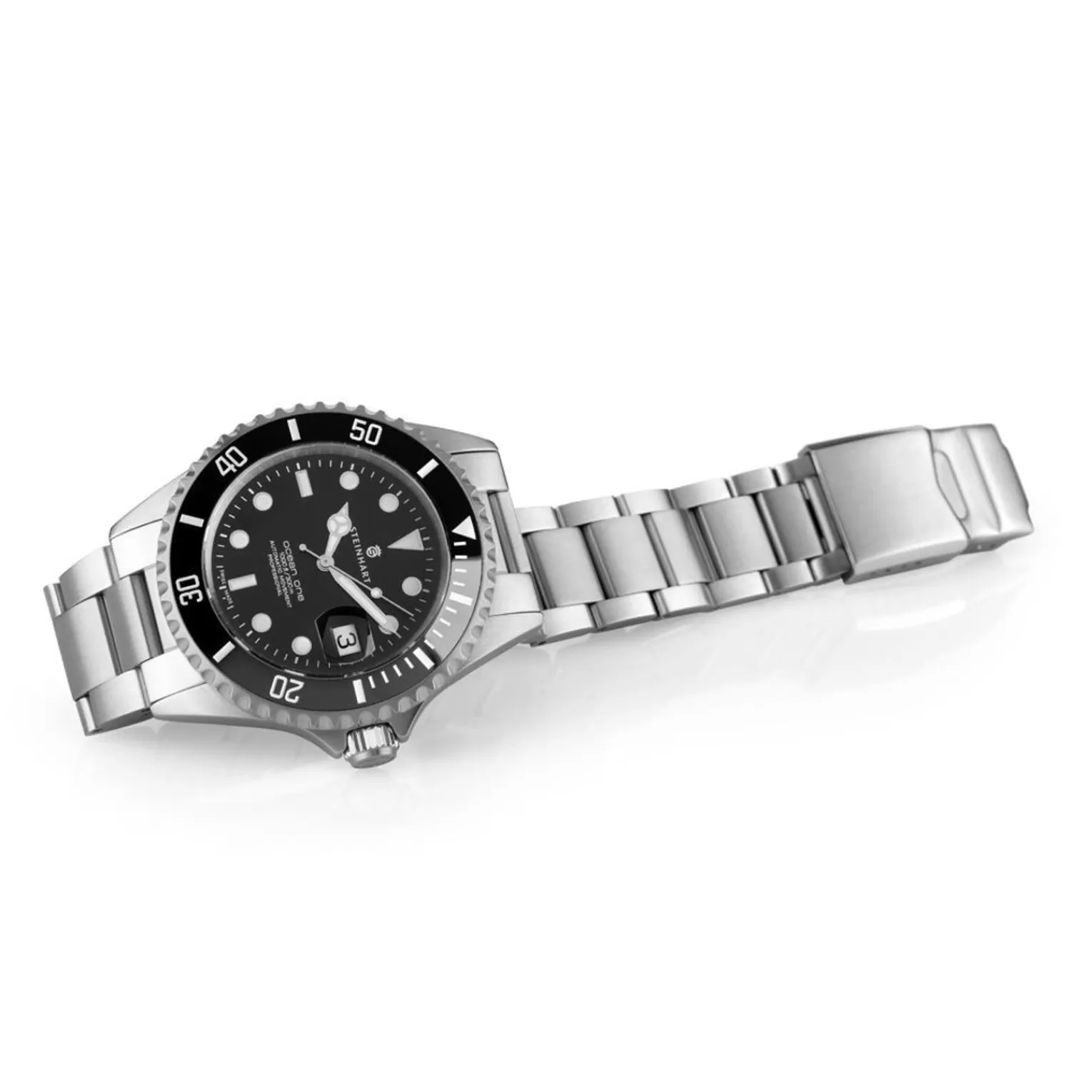 Ocean One Black Ceramic Diver Watch*Steinhart Watches Fashion