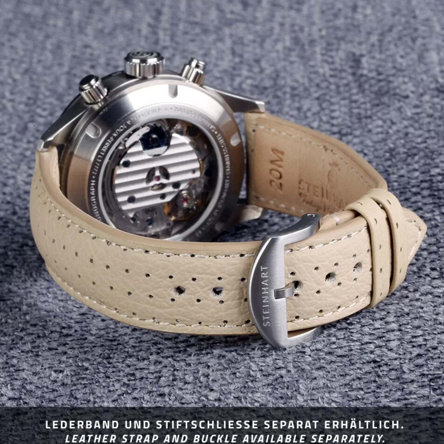 Ocean One Vintage Chronograph Ii Sort*Steinhart Watches Outlet