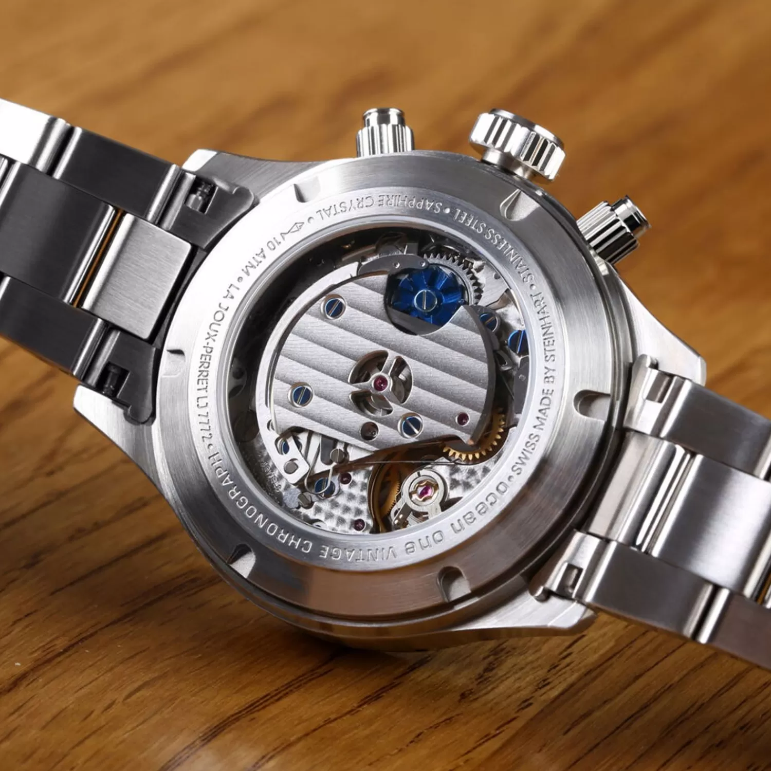 Ocean One Vintage Chronograph Ii Sort*Steinhart Watches Online