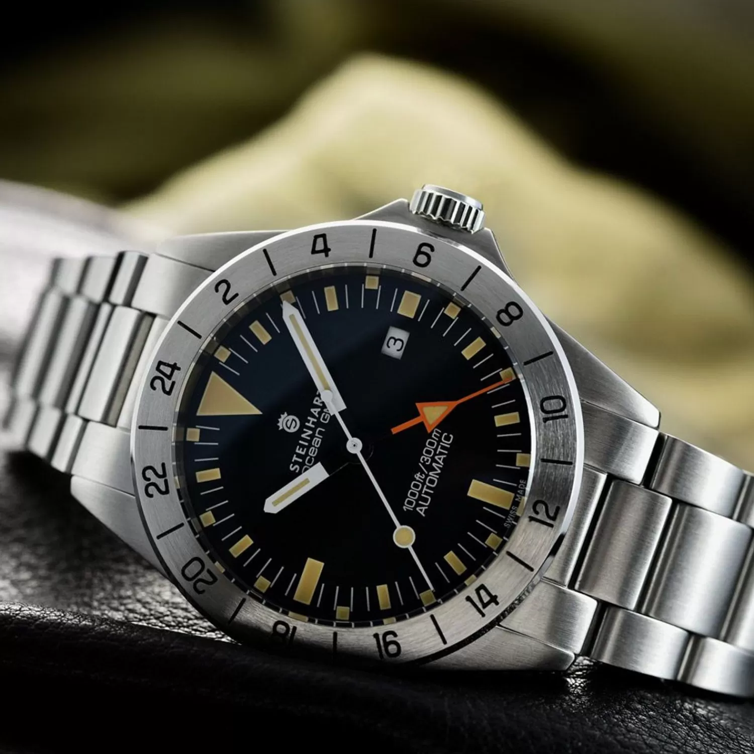 Ocean One Vintage Gmt Dykkerur*Steinhart Watches Hot