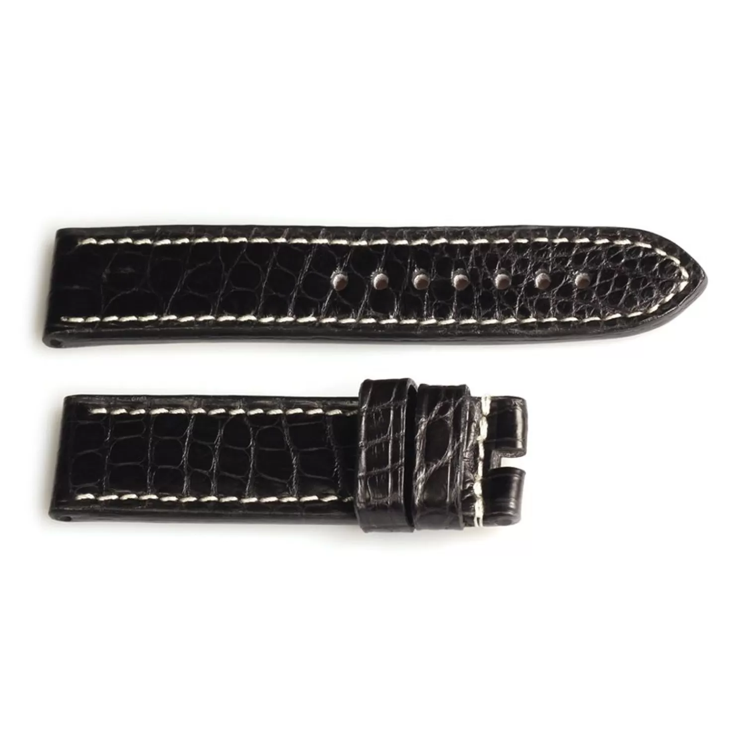 Rem Handlavet Lousiana Alligator Storrelse S Med Sorte Somme*Steinhart Watches Fashion