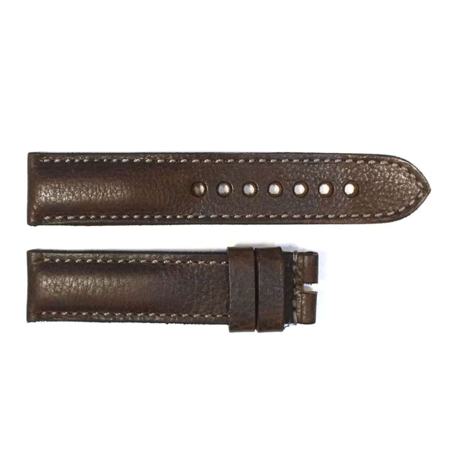 Rem Morkebrun Med Gra Syninger Storrelse L*Steinhart Watches Sale