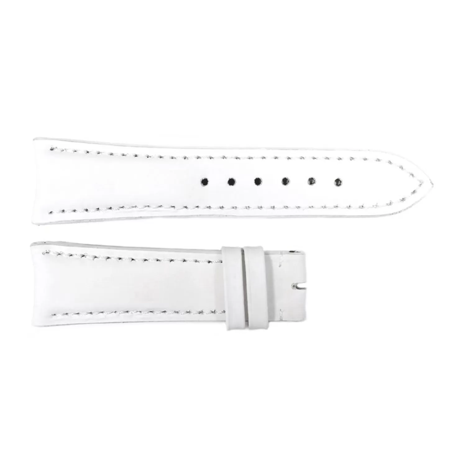 Specialrem Hvid Med Hvide Syninger, Str. M*Steinhart Watches New