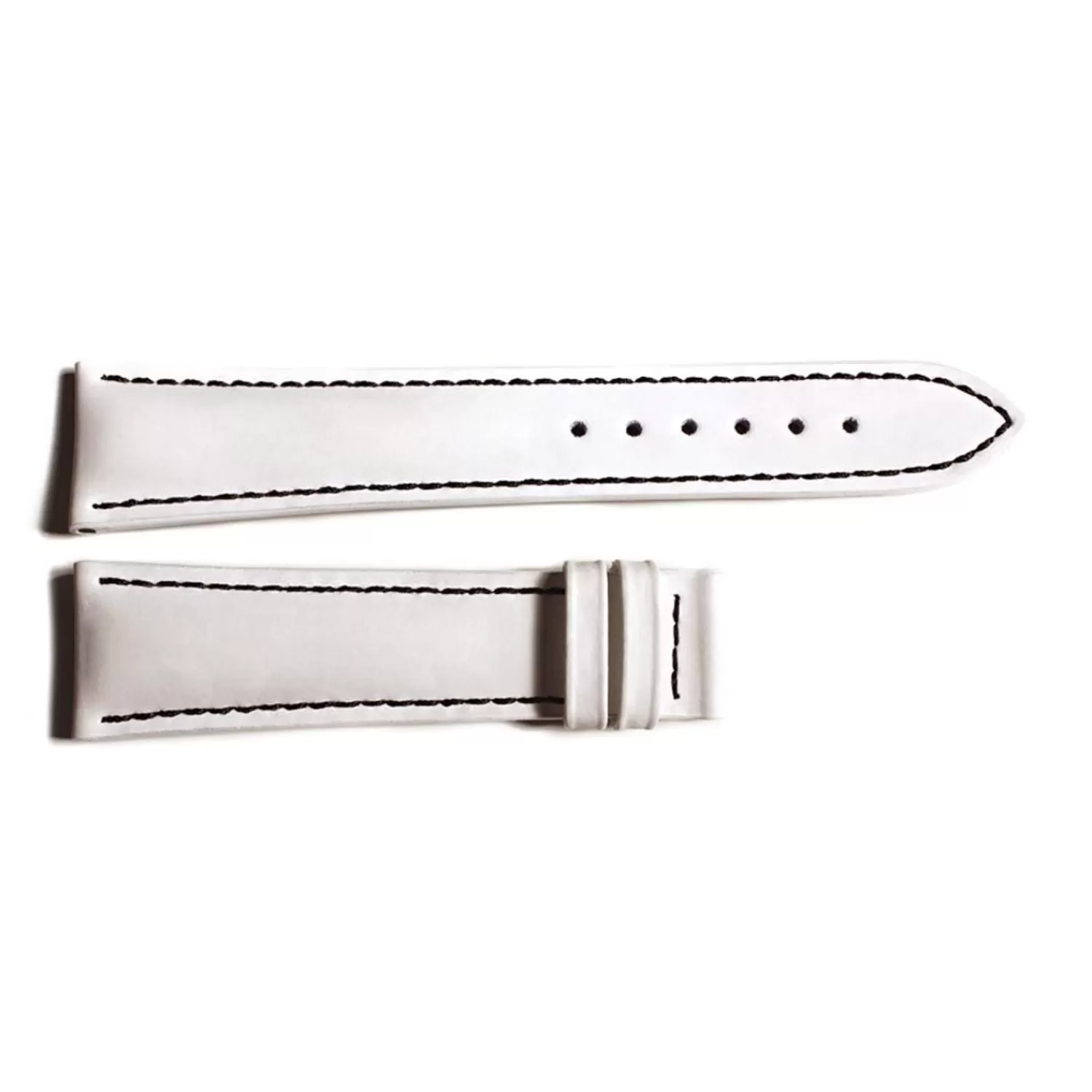 Specialstrop Hvid Med Sorte Syninger, Storrelse M*Steinhart Watches Hot