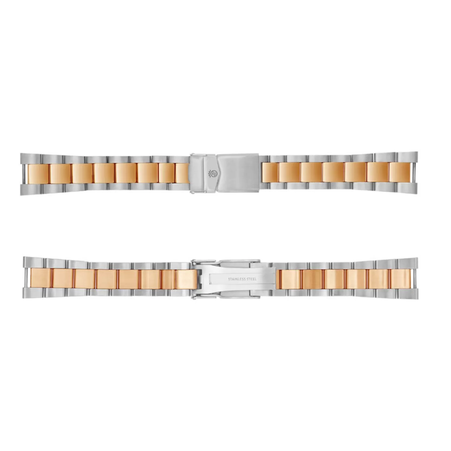 StalArmbånd 20/16 Til Ocean 39 Tofarvet*Steinhart Watches Hot