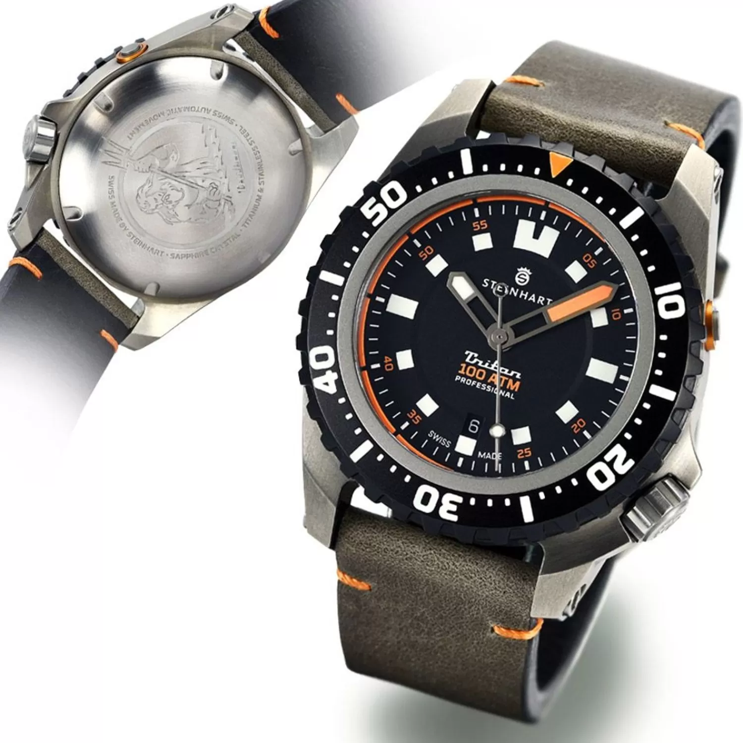 Triton 1000 Titanium Dykkerur*Steinhart Watches Best Sale
